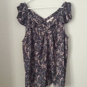 Loft Plus sleeveless top size 20